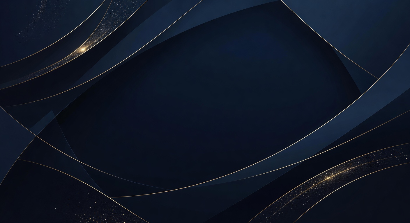 Premium dark navy abstract social casino background